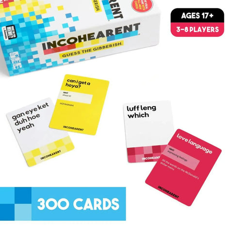 Incohearent: The Spicier Edition - Party Word Guessing Card Game for Adults (3-8 Players, Ages 17+) - Relatable - Image 6