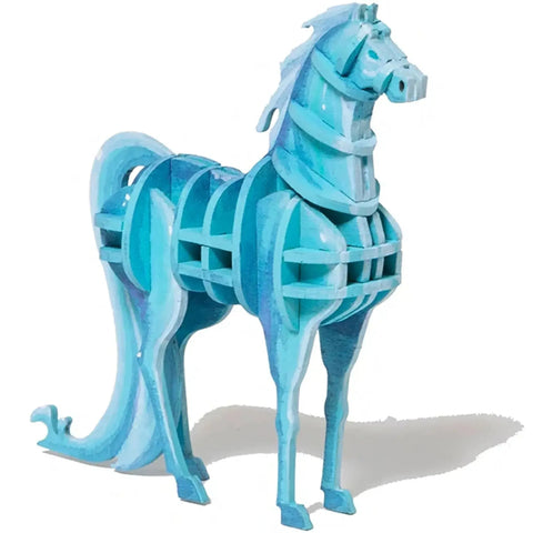 Disney [Frozen 2] - Water Nokk Book & 3D Wood Model Kit - Insight Editions - IncrediBuilds Series - (2019) - Image 2