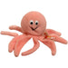 Inky the Pink Octopus Plush (7", Style 4028) - Ty - Original Beanie Babies Series (1994)
