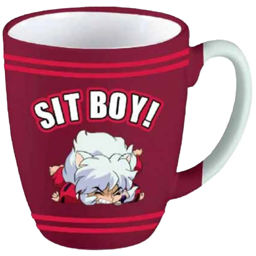 InuYasha - Chibi Inuyasha "Sit Boy!" Mug - Culturefly