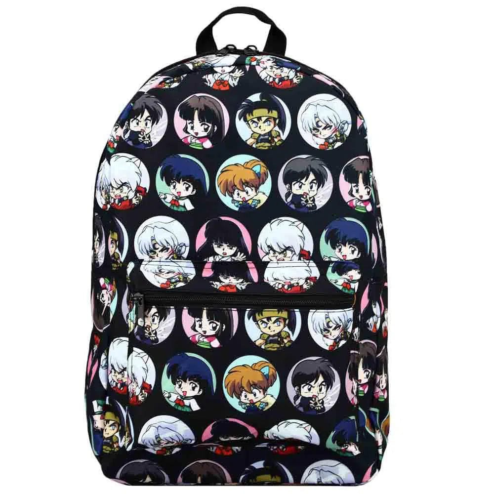 Inuyasha - Chibi Characters Backpack (All Over Print) - Bioworld β Poggers