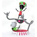 Invader Zim - Triumphant Zim Figure - Diamond Select Toys - Gallery Diorama Series
