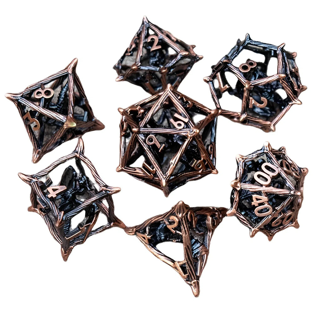 Ironwood Hollow 7-Piece Polyhedral Dice Set - Game Master Dice