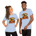 It's Just a Bunch of Hocus Pocus T-Shirt - Halloween Pumpkin Witch Hat Graphic Tee