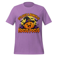 It's Just a Bunch of Hocus Pocus T-Shirt - Halloween Pumpkin Witch Hat Graphi...- Image 9