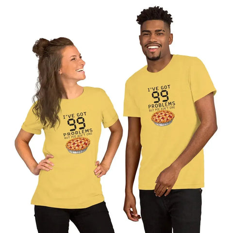 I've Got 99 Problems But Pie Ain't One T-Shirt - Funny Thanksgiving Pie Graphic Tee - Image 40