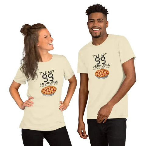 I've Got 99 Problems But Pie Ain't One T-Shirt - Funny Thanksgiving Pie Graphic Tee - Image 44
