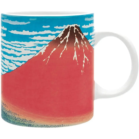 Japan Art - Fine Wind, Clear Morning Red Fuji Mug (Ceramic, 11 oz.) - ABYstyle