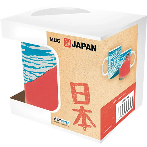 Japan Art - Fine Wind, Clear Morning Red Fuji Mug (Ceramic, 11 oz.) - ABYstyle