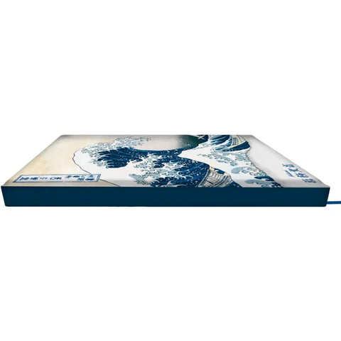 Japan Art - The Great Wave off Kanagawa Hardcover Notebook (8.5