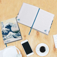 Japan Art - The Great Wave off Kanagawa Hardcover Notebook (8.5"x6.1") - ABYs...- Image 8