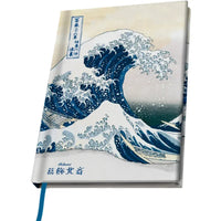 Japan Art - The Great Wave off Kanagawa Hardcover Notebook (8.5"x6.1") - ABYs...- Image 1