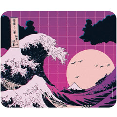 Japan Art - Vaporwave The Great Wave off Kanagawa Mousepad (9.25"x7.75") - ABYstyle