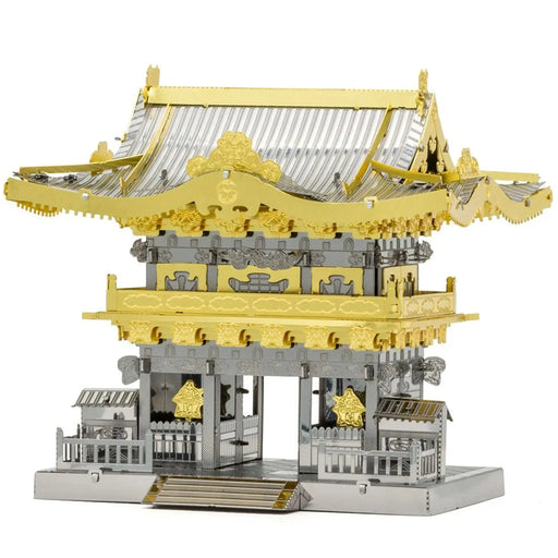 Japan [Nikko Toshogu Shrine] - Yomeimon Gate Building 3D Figure Model Kit (Steel, Moderate Difficulty) - Fascinations - Metal Earth Series - (2023)