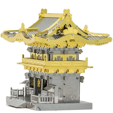 Japan [Nikko Toshogu Shrine] - Yomeimon Gate Building 3D Figure Model Kit (Steel, Moderate Difficulty) - Fascinations - Metal Earth Series - (2023) - Image 4
