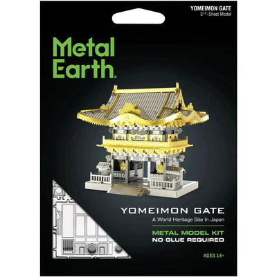 Japan [Nikko Toshogu Shrine] - Yomeimon Gate Building 3D Figure Model Kit (Steel, Moderate Difficulty) - Fascinations - Metal Earth Series - (2023)