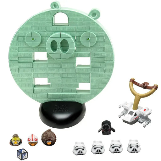 Jenga: Death Star Game [Angry Birds: Star Wars] - Dexterity Science Fiction Game for Family, Adults, and Children (1-2 Players, Ages 8+) - Hasbro Gaming
