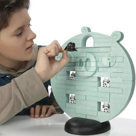 Jenga: Death Star Game [Angry Birds: Star Wars] - Dexterity Science Fiction Game for Family, Adults, and Children (1-2 Players, Ages 8+) - Hasbro Gaming