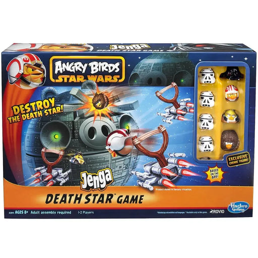 Jenga: Death Star Game [Angry Birds: Star Wars] - Dexterity Science Fiction Game for Family, Adults, and Children (1-2 Players, Ages 8+) - Hasbro Gaming