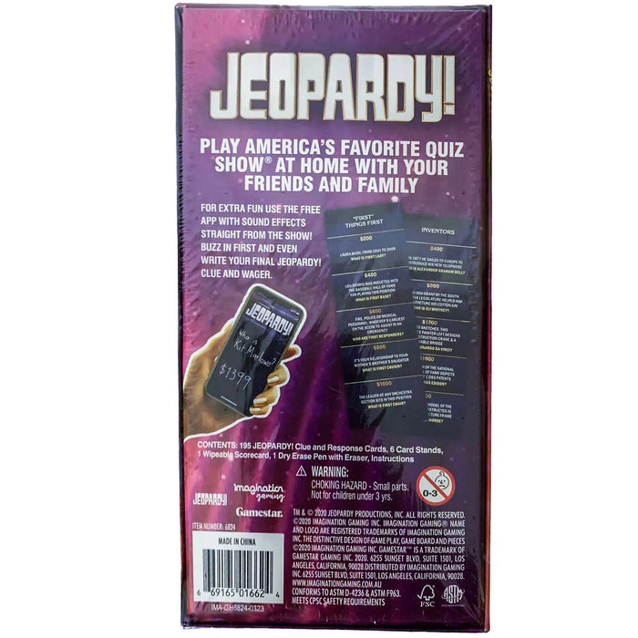 Jeopardy! Card Game - Imagination Gaming
