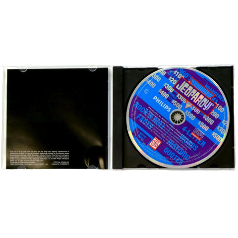 Jeopardy - Trivia Quiz Video Game (1-4 Players, Ages 6+) - Philips CD-i - (1994)
