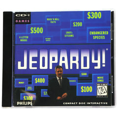 Jeopardy - Trivia Quiz Video Game (1-4 Players, Ages 6+) - Philips CD-i - (1994)