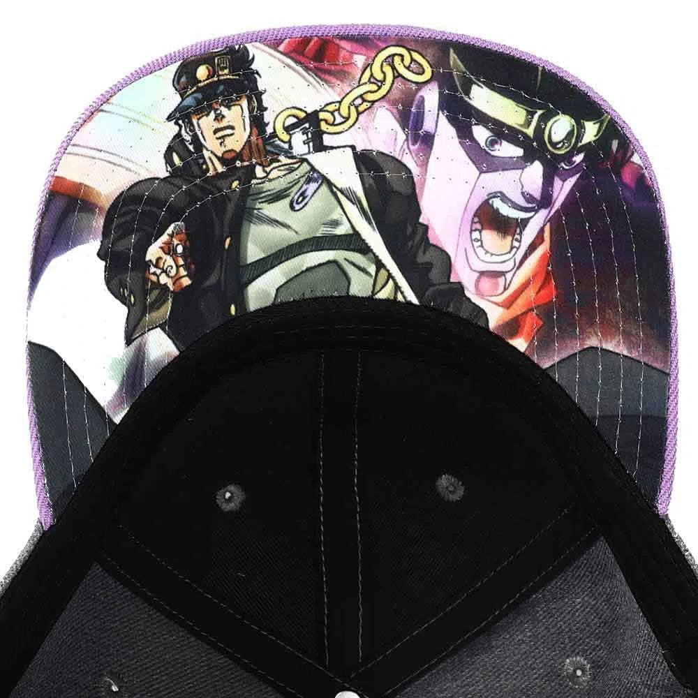 JoJo's Bizarre Adventure - Logo Snapback Hat (Pre-Curved Bill) - Bioworld