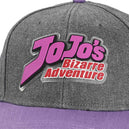 JoJo's Bizarre Adventure - Logo Snapback Hat (Pre-Curved Bill) - Bioworld