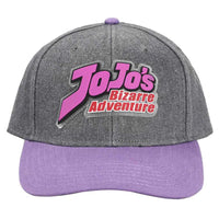 JoJo's Bizarre Adventure - Logo Snapback Hat (Pre-Curved Bill) - Bioworld- Image 1
