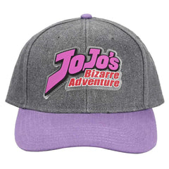 JoJo's Bizarre Adventure - Logo Snapback Hat (Pre-Curved Bill) - Bioworld