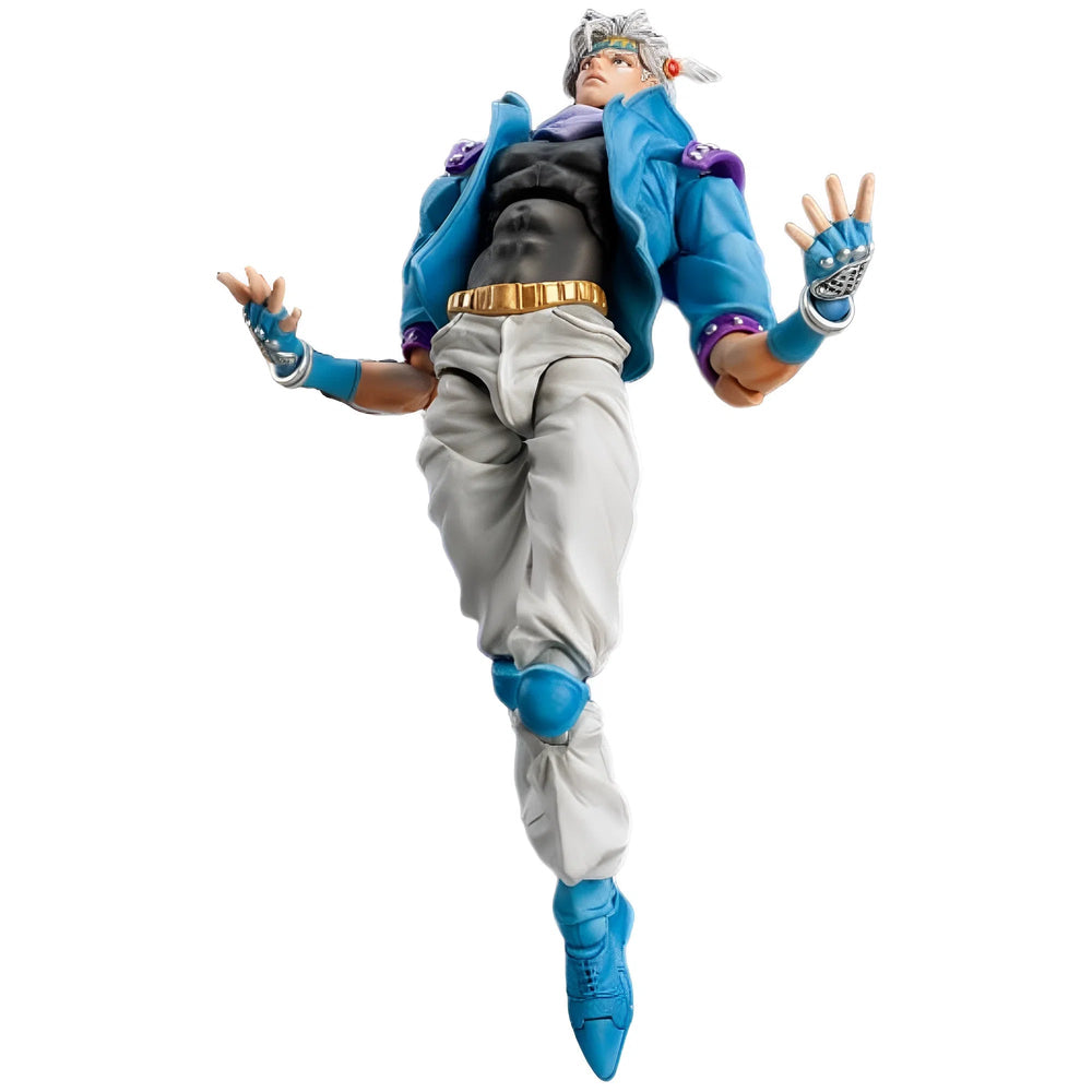 JoJo's Bizarre Adventure Part 2: Battle Tendency - Caesar Anthonio Zeppeli Action Figure (6") - Medicos Entertainment - Super Action Statue Series