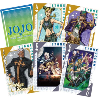 Jojo's Bizarre Adventure [Season 5] - Stone Ocean Standard Playing Cards - Great Eastern Entertainment