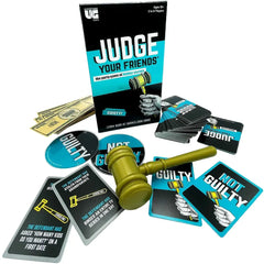 Judge Your Friends - Party Social Card Game for Adults (2-8 Players, Ages 18+) - University Games