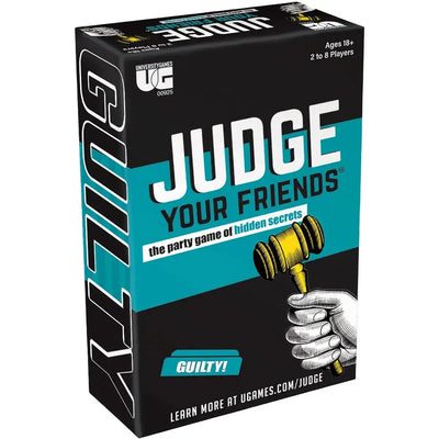 Judge Your Friends - Party Social Card Game for Adults (2-8 Players, Ages 18+) - University Games