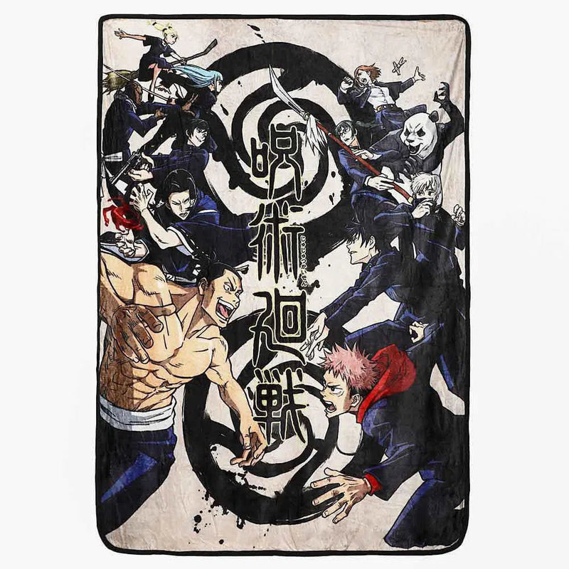 Jujutsu Kaisen - Characters Plush Throw Blanket (Fleece, 45