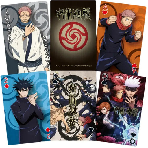 Jujutsu Kaisen - Characters Standard Playing Cards - Great Eastern Entertainment