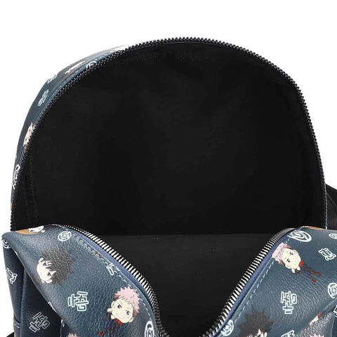 Jujutsu Kaisen - Chibi Characters Mini Backpack (All Over Print, Metal Badge) - Bioworld