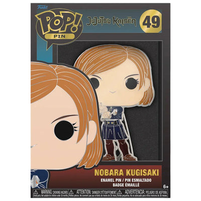 Jujutsu Kaisen - Nobara Kugisaki Pin Badge (#49, Enamel) - Funko - Pop! Pin Series