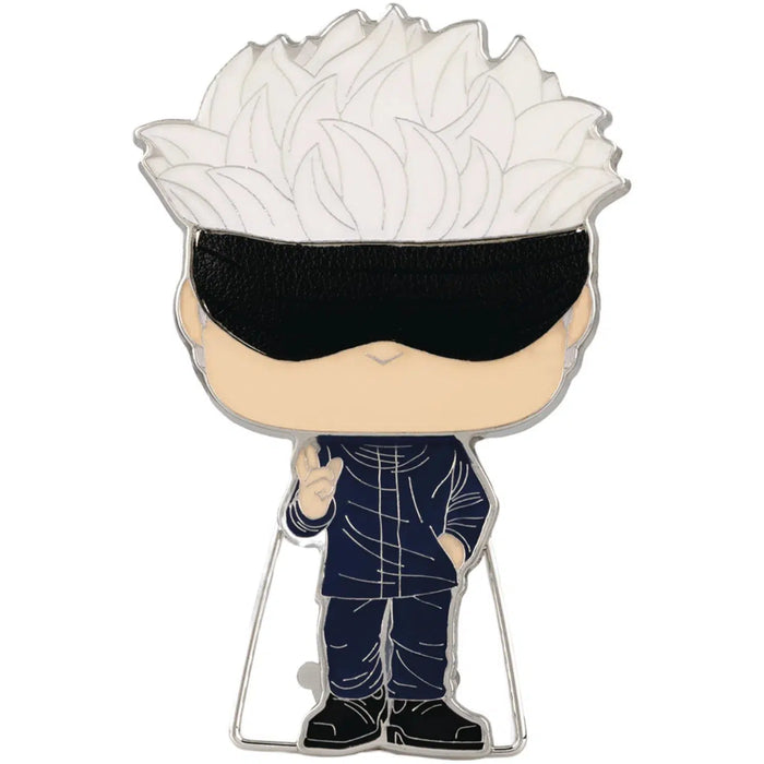 Jujutsu Kaisen - Satoru Gojo Pin Badge (#47, Glows in the Dark, Enamel) - Funko - Pop! Pin Series