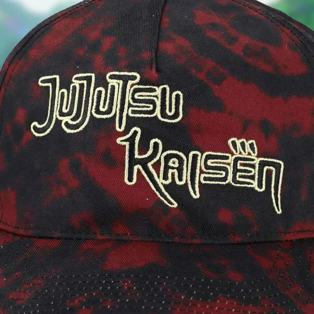 Jujutsu Kaisen - Yuji Itadori Snapback Hat (Washed, Sublimated, Pre-Curved Bill) - Bioworld