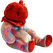 July Ruby Birthday Bear Plush (8") - Ty - Birthday Beanies Collection - (2001)