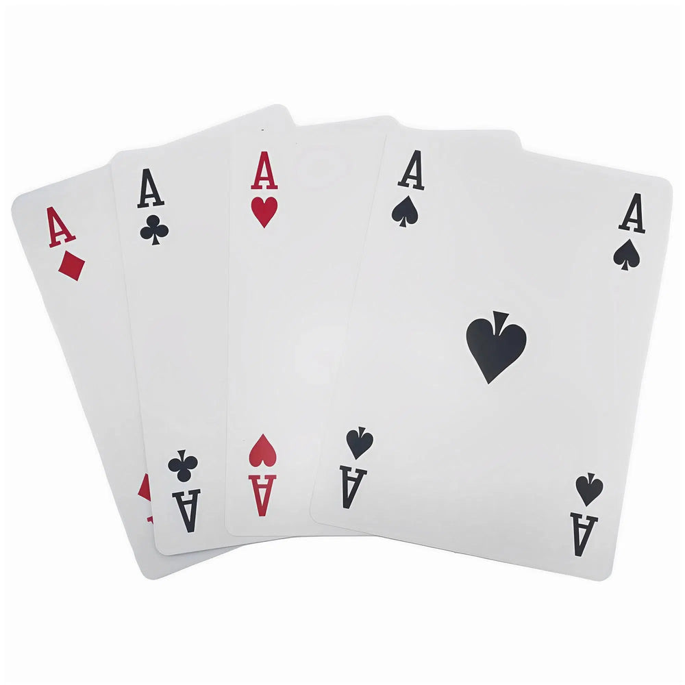 Jumbo Playing Cards (8.5"x11") Gag Gift - Island Dogs