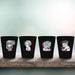 Junji Ito - 4 Shot Glasses (1.7 oz) Featuring Tomie, Souichi & Fuchi - ABYSTYLE