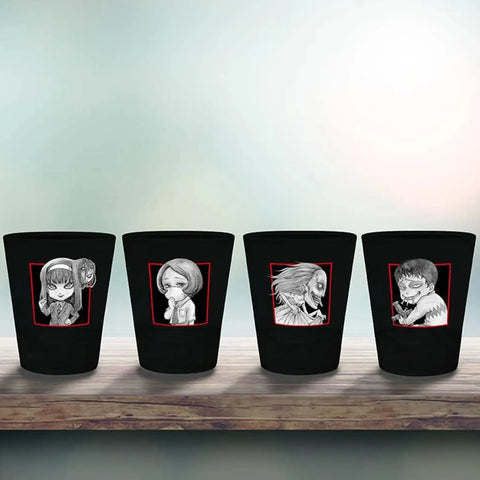 Junji Ito - 4 Shot Glasses (1.7 oz) Featuring Tomie, Souichi & Fuchi - ABYSTYLE - Image 7