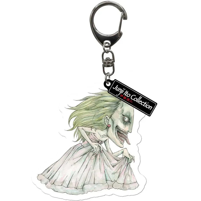 Junji Ito Collection - Fuchi Keychain with Charm (Acrylic) - ABYstyle