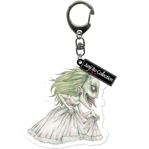 Junji Ito Collection - Fuchi Keychain with Charm (Acrylic) - ABYstyle