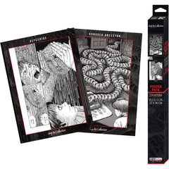 Junji Ito Collection - My Dear Ancestors & Glycerine Boxed Poster Set (20.5"x15") - ABYstyle