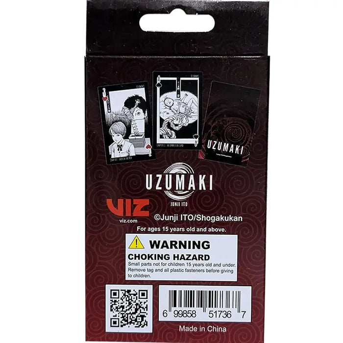 Junji Ito Collection [Uzumaki] - Manga Art Standard Playing Cards - Great Eastern Entertainment