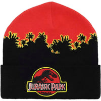 Jurassic Park - Classic Movie Logo Beanie Hat - Bioworld- Image 1