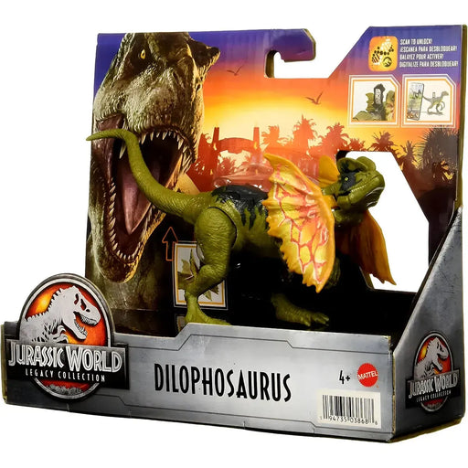 Jurassic World - Dilophosaurus Action Figure Toy (3", Augmented Reality) - Mattel - Legacy Collection Series (2021)